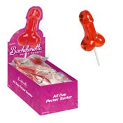 Bachelorette Party Favors All Day Pecker Sucker (Display of 60)