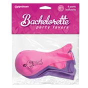 Bachelorette Party Favors Party Balloons PINK & PURPLE 8 pcs