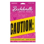 Bachelorette Party Favors Caution Tape