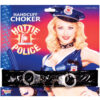 Hottie police handcuff choker