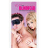 Cathy's premium plush blindfold -  black
