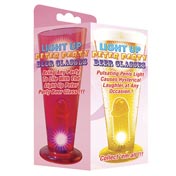 Light Up Peter Party Beer Glass (Red)