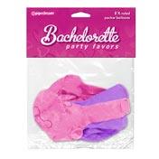 Bachelorette Party Favors X-Rated Pecker Balloons PINK & PURPLE