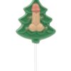 Small christmas tree w/penis on a stick