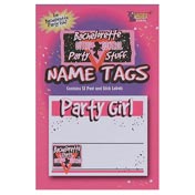 Bachelorette name tags - pack of 12