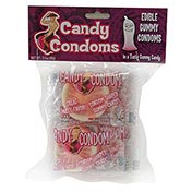 Candy Condoms-Edible Gummy Condoms(6pk