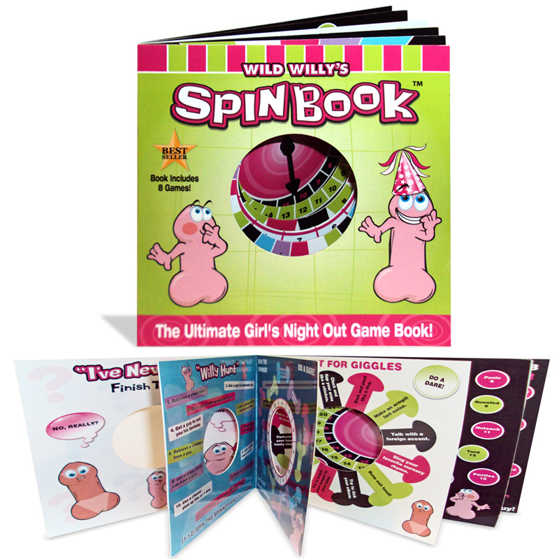 Wild Willy's Spinner Game Book
