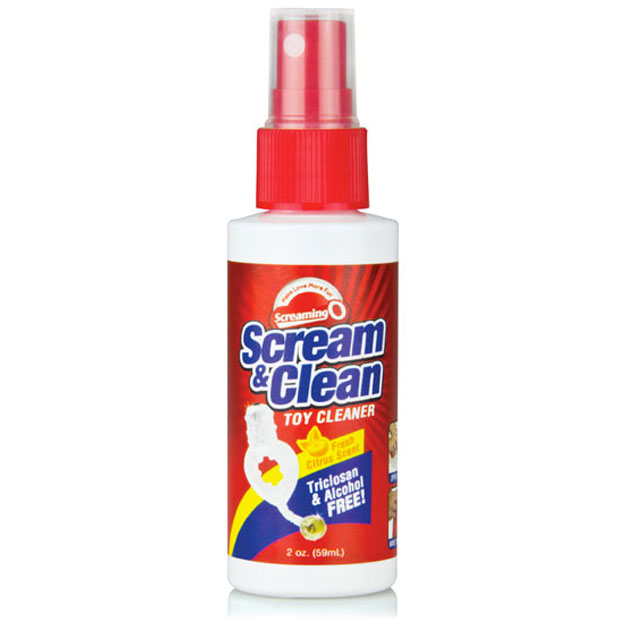 Screaming O Scream & Clean Toy Cleaner 2oz (Box of 6