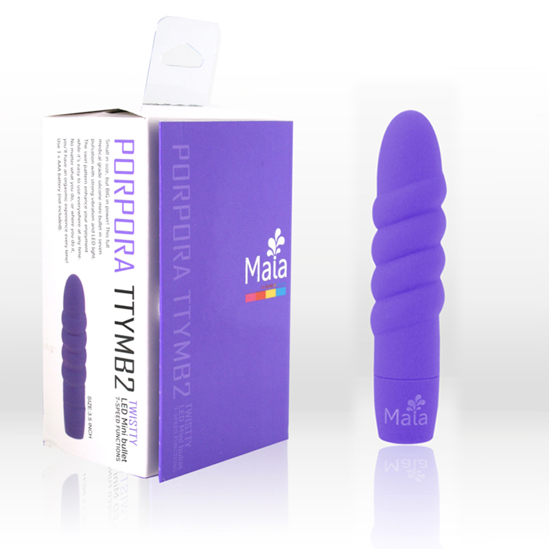 Maia Toys Twistty LED Mini Bullet - TTYMB2 Neon Purple