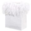 Chandelle gift bag - white