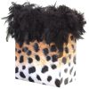 Chandelle gift bag - leopard