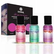 DONA Let Me Touch You Massage Gift Set (Scented Massage Oil Trio