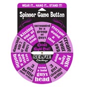 Girls Night Out Spinner Button
