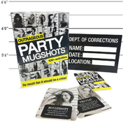 Outrageous Party Mugshots Party Game