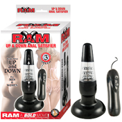 Ram Up & Down Anal Satisfier 3 Speed Waterproof Black
