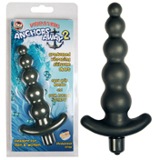 Anchors Away 2 Anal Beads Charcoal