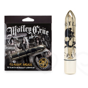Motley Crue Too Fast For Love 10 Function Bullet Vibrator Gold