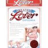 Greatest lover diploma for him