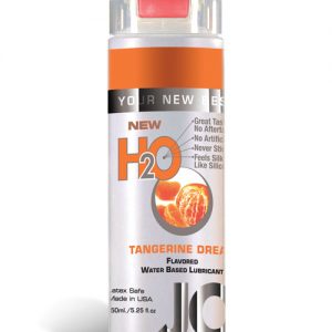 System jo h2o flavored lubricant - 5.25 oz tangerine dream