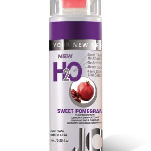 System jo h2o flavored lubricant - 5.25 oz pomegranate