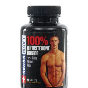 Swiss navy 100% testosterone trigger - 60 tablet bottle