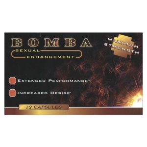 Bomba sexual enhancement - 12 capsule pack