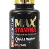 Max stamina - 30 capsules per bottle