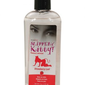 Slippery kitty lubricant - 6 oz strawberry