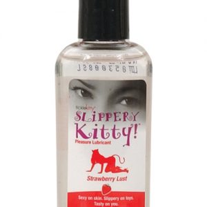 Slippery kitty lubricant - 2 oz strawberry