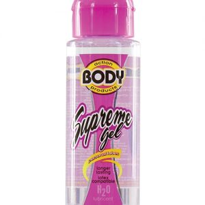 Body action supreme water based gel - 4.8 oz bottle