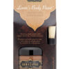 Kama sutra lover's caramel body paint & paintbrush