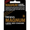 Trojan magnum condoms - box of 3