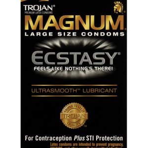 Trojan magnum ecstasy condoms - box of 10