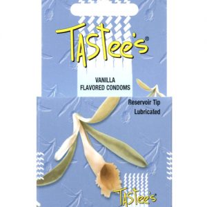 Tastess Condoms - Vanilla - Box Of 3