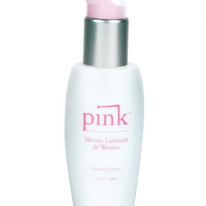 Pink silicone lube - 3.3 oz plastic bottle
