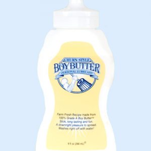 Boy butter churn style  - 9 oz squeeze bottle