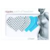 Bridal something blue pasties - blue small heart 2 pack