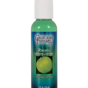 Razzels warming lubricant - 2 oz pleasurable green apple