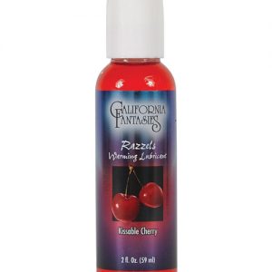 Razzels warming lubricant - 2 oz kissable cherry
