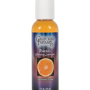 Razzels warming lubricant - 2 oz sensational orange