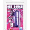 One touch bullet w/cord - 5 speed purple