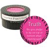 Truth or dare coaster party game