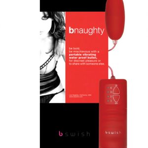Bnaughty vibrating bullet - red
