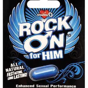 Screaming o "rock on" male sexual supplement - 1 pack