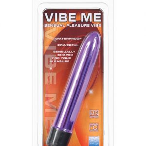Vibe me multi speed massager waterproof - luster violet