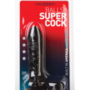 7" ballsy super cock - black