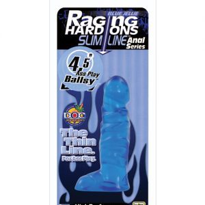 Raging hard-ons slimline 4.5" ballsy - blue jelly