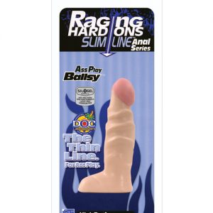 Raging hard-ons slimline 4.5" ballsy - flesh