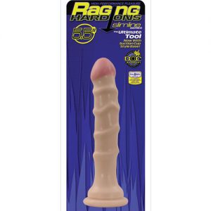 Raging hard-ons slimline 5.5" dong w/suction cup