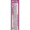Crystal jellies 12" jr. double dong - clear